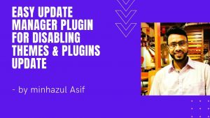 easy update manager plugin for disabling themes & plugins update