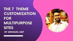 THE 7 theme customization for multipurpose sites