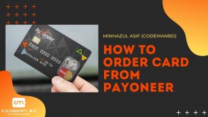 how to order card from payoneer