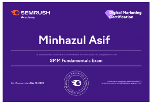 Semrush SMM Fundamentals Exam answers