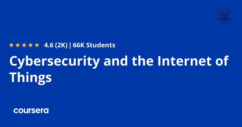 Coursera Cybersecurity and the Internet of Things quiz answers