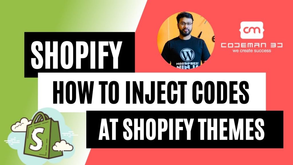inject codes at shopify